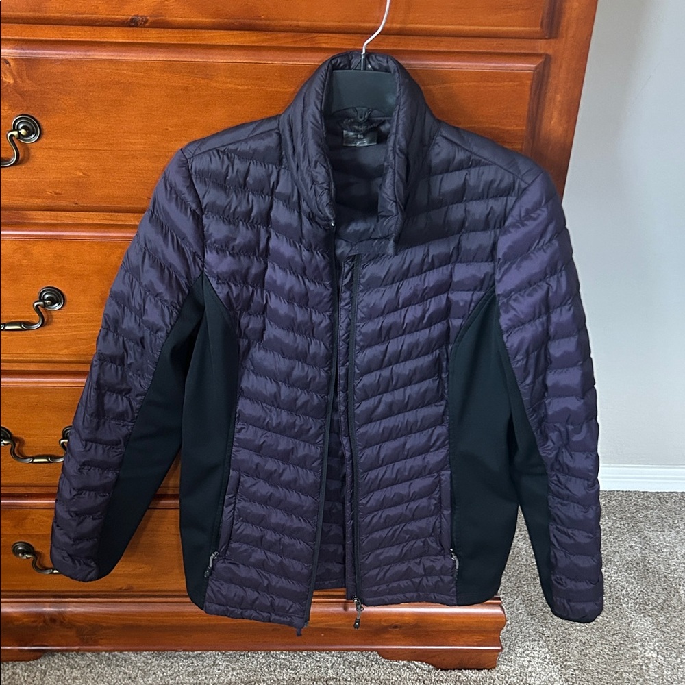 32 Degrees Black and Purple Ski Jacket